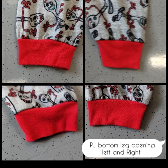 Disney / Pixar Toy Story 4 Sparky Spork PJ pajamas Bottom Pants loungewear size - Picture 7 of 11